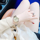  Shop Authentic Michael Kors Melissa Quartz Gold Dial Gold Steel Strap Watch for Women - MK4368 - Luxxuri