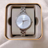  Shop Authentic Michael Kors Charley Quartz Silver Dial Silver Steel Strap Watch for Women - MK4398 - Luxxuri