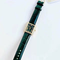  Shop Authentic Michael Kors Emery Quartz Diamonds Green Dial Green Leather Strap Watch For Women - MK4697 - Luxxuri