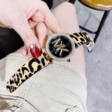  Shop Authentic Michael Kors Parker Black Dial Cheetah Print Brown Leather Strap Watch For Women - MK4723 - Luxxuri