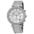  Shop Authentic Michael Kors Parker Silver Dial Silver Steel Strap Watch for Women - MK5353 - Luxxuri