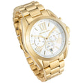  Shop Authentic Michael Kors Bradshaw Chronograph White Dial Gold Steel Strap Watch For Women - MK6266 - Luxxuri