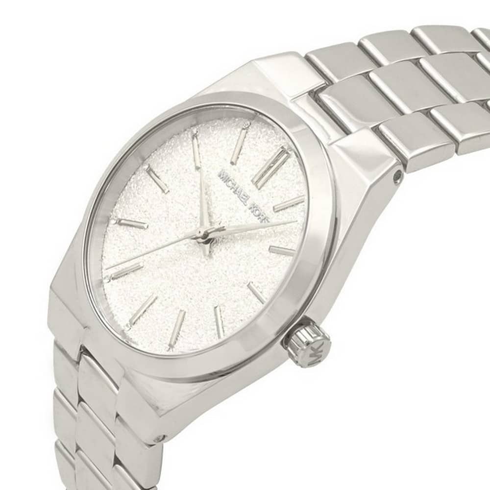  Shop Authentic Michael Kors Channing Three Hand Silver Dial Silver Steel Strap Watch For Women - MK6626 - Luxxuri