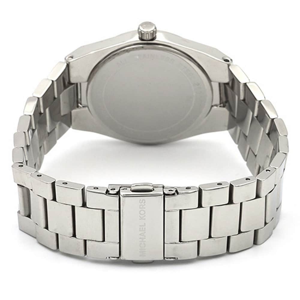  Shop Authentic Michael Kors Channing Three Hand Silver Dial Silver Steel Strap Watch For Women - MK6626 - Luxxuri