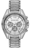  Shop Authentic Michael Kors Whitney Chronograph Crystals Silver Dial Silver Steel Strap Watch For Women - MK6728 - Luxxuri