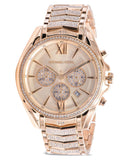  Shop Authentic Michael Kors Whitney Chronograph Gold Dial Gold Steel Strap Watch For Women - MK6729 - Luxxuri