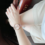  Shop Authentic Michael Kors Jayne Three Hand Rose Gold Dial Pink Leather Strap Watch For Women - MK7130 - Luxxuri