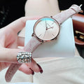  Shop Authentic Michael Kors Jayne Three Hand Rose Gold Dial Pink Leather Strap Watch For Women - MK7130 - Luxxuri