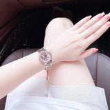  Shop Authentic Michael Kors Camille Three Hand Rose Gold Dial Rose Gold Steel Strap Watch For Women - MK7197 - Luxxuri