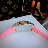  Shop Authentic Michael Kors Mini Pilot Quartz Rose Gold Dial Pink Silicone Strap Watch For Women - MK7375 - Luxxuri