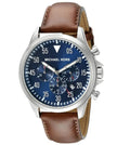  Shop Authentic Michael Kors Gage Chronograph Quartz Black Dial Brown Leather Strap Watch For Men - MK8333 - Luxxuri