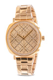  Shop Authentic Michael Kors Nia Quartz Gold Dial Gold Steel Strap Watch For Women - MK3989 - Luxxuri