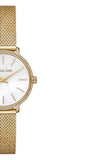  Shop Authentic Michael Kors Darci Quartz Gold Dial Gold Mesh Strap Watch for Women - MK7121 - Luxxuri