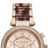  Shop Authentic Michael Kors Parker Chronograph Rose Gold Dial Two Tone Steel Strap Watch For Women - MK6832 - Luxxuri