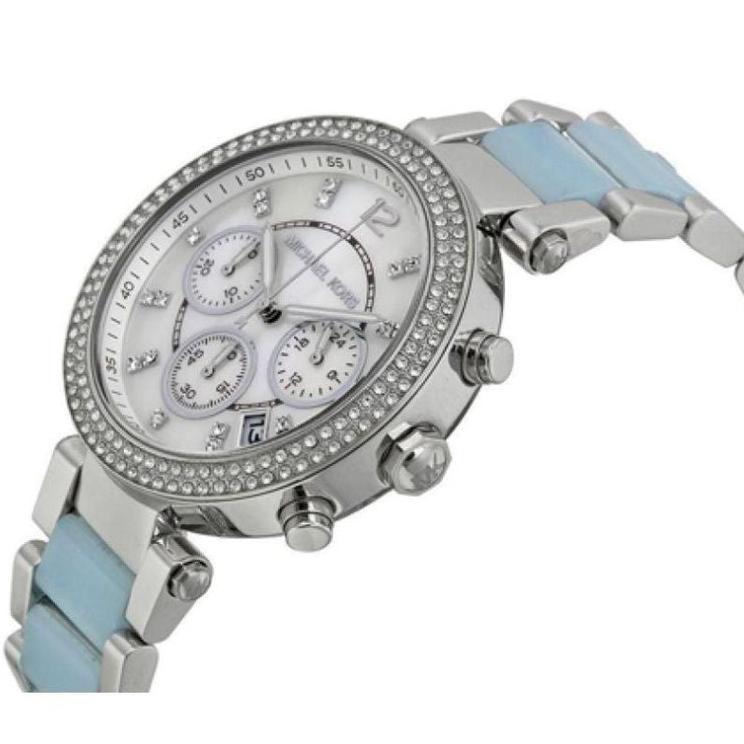  Shop Authentic Michael Kors Parker White Dial Two Tone Steel Strap Watch for Women - MK6138 - Luxxuri