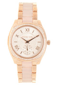  Shop Authentic Michael Kors Bryn Rose Gold Dial Two Tone Steel Strap Watch for Women - MK6135 - Luxxuri