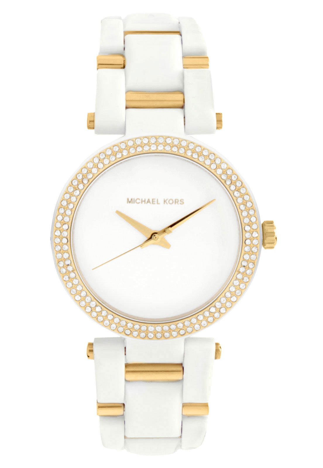  Shop Authentic Michael Kors Delray Rose Gold Dial White Steel Strap Watch for Women - MK4315 - Luxxuri