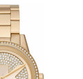  Shop Authentic Michael Kors Ritz Pave Crystals Gold Dial Gold Steel Strap Watch for Women - MK6862 - Luxxuri