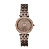  Shop Authentic Michael Kors Darci Quartz Brown Dial Brown Steel Strap Watch For Women - MK3553 - Luxxuri