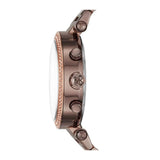  Shop Authentic Michael Kors Parker Analog Quartz Brown Dial Brown Steel Strap Watch For Women - MK6378 - Luxxuri