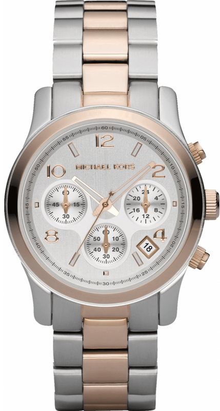  Shop Authentic Michael Kors Runway Silver Dial Two Tone Steel Strap Watch for Women - MK5315 - Luxxuri