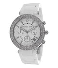  Shop Authentic Michael Kors Parker White Dial White Leather Strap Watch for Women - MK5848 - Luxxuri