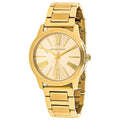  Shop Authentic Michael Kors Hartman Quartz Gold Dial Gold Steel Strap Watch For Women - MK3490 - Luxxuri