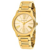  Shop Authentic Michael Kors Hartman Quartz Gold Dial Gold Steel Strap Watch For Women - MK3490 - Luxxuri