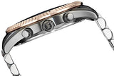  Shop Authentic Michael Kors Lexington Chronograph Black Dial Two Tone Steel Strap Watch for Men - MK8561 - Luxxuri
