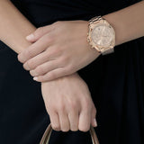  Shop Authentic Michael Kors Bradshaw Rose Gold Dial Rose Gold Steel Strap Watch for Women - MK5503 - Luxxuri