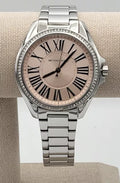  Shop Authentic Michael Kors Kacie Three Hand Pink Dial Silver Steel Strap Watch for Women - MK6929 - Luxxuri