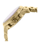  Shop Authentic Michael Kors Runway Iridescent Pink Dial Gold Steel Strap Watch for Women - MK5939 - Luxxuri
