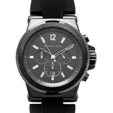  Shop Authentic Michael Kors Dylan Black Dial Black Rubber Strap Watch for Men - MK8152 - Luxxuri