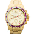  Shop Authentic Michael Kors Everest Chronograph Gold Dial Gold Steel Strap Watch for Women - MK5871 - Luxxuri