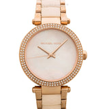  Shop Authentic Michael Kors Parker Mother of Pearl Pink Dial Two Tone Steel Strap Watch for Women - MK6402 - Luxxuri