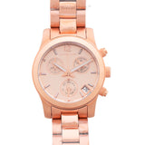  Shop Authentic Michael Kors Runway Chronograph Rose Gold Dial Rose Gold Steel Strap Watch for Women - MK5430 - Luxxuri