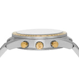  Shop Authentic Michael Kors Accelerator Chronograph White Dial Silver Steel Strap Watch For Men - MK9112 - Luxxuri