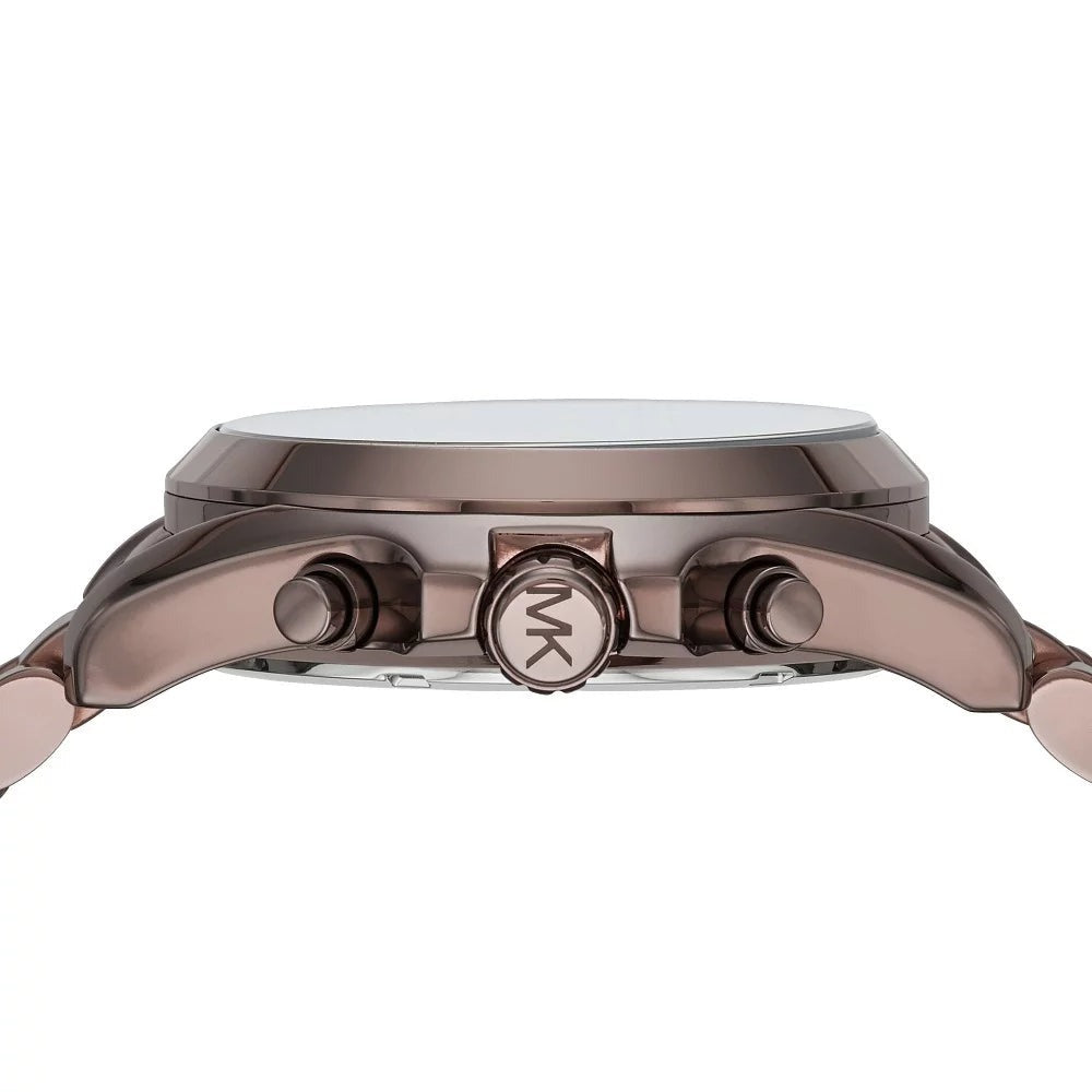  Shop Authentic Michael Kors Bradshaw Chronograph Brown Dial Brown Steel Strap Watch For Women - MK6247 - Luxxuri