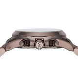  Shop Authentic Michael Kors Bradshaw Chronograph Brown Dial Brown Steel Strap Watch For Women - MK6247 - Luxxuri
