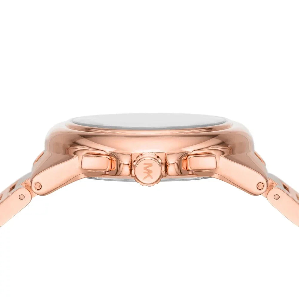  Shop Authentic Michael Kors Camille Chronograph White Dial Rose Gold Steel Strap Watch For Women - MK7271 - Luxxuri