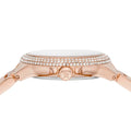 Michael Kors Camille Multifunction White Dial Rose Gold Steel Strap Watch For Women - MK6845