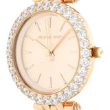  Shop Authentic Michael Kors Darci Quartz Rose Gold Dial Rose Gold Steel Strap Watch For Women - MK4514 - Luxxuri