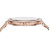  Shop Authentic Michael Kors Darci Quartz Mother of Pearl White Dial Rose Gold Mesh Bracelet Watch For Women - MK4519 - Luxxuri