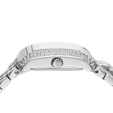  Shop Authentic Michael Kors Emery Pave Double Wrap White Dial Silver Steel Strap Watch for Women - MK4834 - Luxxuri