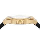  Shop Authentic Michael Kors Mini Lennox Quartz Black Dial Black Silicone Strap Watch For Women - MK7281 - Luxxuri