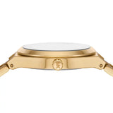  Shop Authentic Michael Kors Lennox Analog Blue Dial Gold Steel Strap Watch for Women - MK7460 - Luxxuri