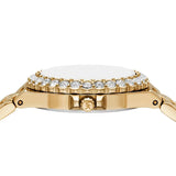  Shop Authentic Michael Kors Lennox Quartz Green Dial Gold Steel Strap Watch For Women - MK7395 - Luxxuri