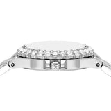  Shop Authentic Michael Kors Lennox Three-Hand Blue Dial Silver Steel Strap Watch For Women - MK7397 - Luxxuri