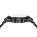  Shop Authentic Michael Kors Lennox Chronograph Black Dial Black Steel Strap Watch For Men - MK9146 - Luxxuri