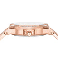  Shop Authentic Michael Kors Lennox Three Hand Rose Gold Dial Rose Gold Steel Strap Watch For Women - MK7230 - Luxxuri